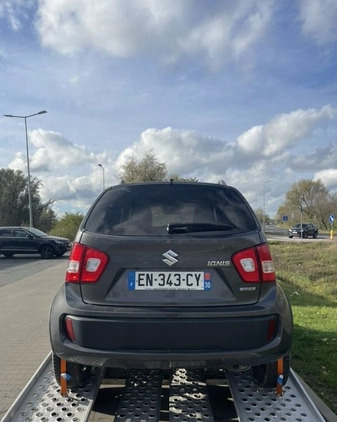 Suzuki Ignis cena 14700 przebieg: 83000, rok produkcji 2017 z Gniezno małe 92